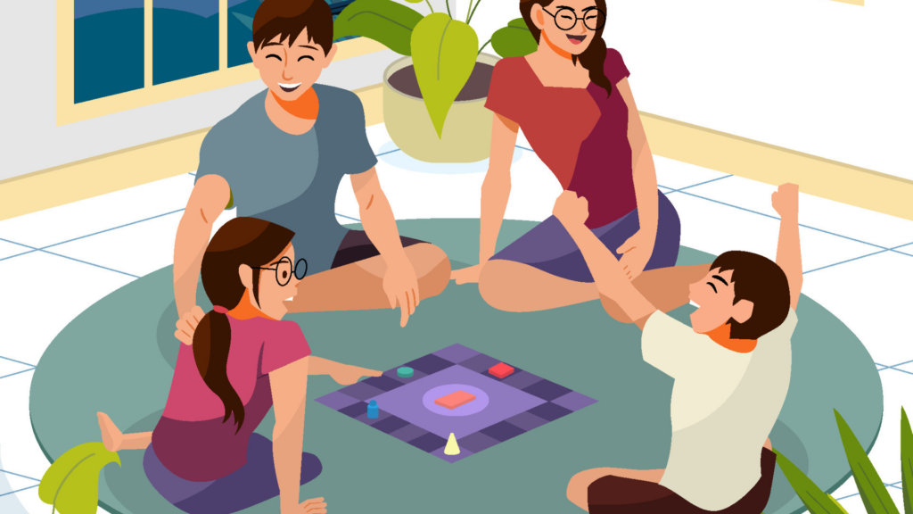 Parent and Child Activity Family Game Night In Person Event