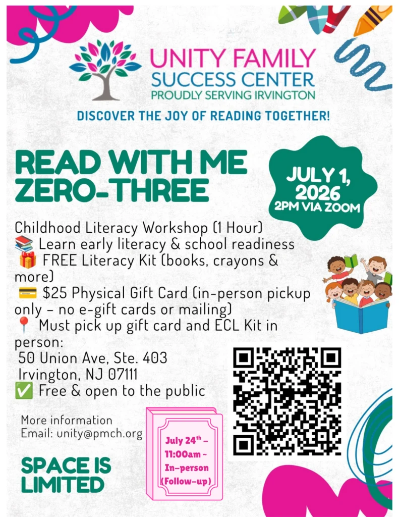 READ WITH ME ZERO – THREE VIA ZOOM 2 PART SERIES